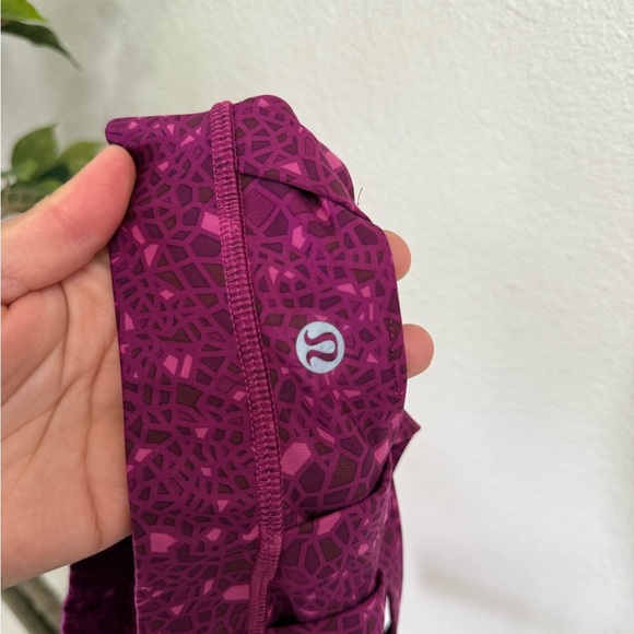 Lululemon Athletica Purple Ready & Go Sport Tank Top and Bra Women’s Size 6 - Picture 2 of 11